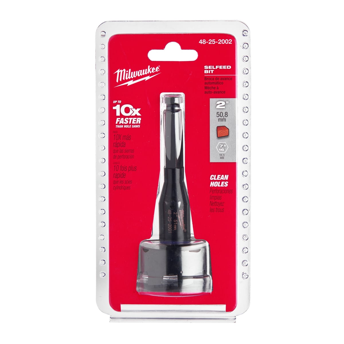 Milwaukee 48252002 51mm Self Feed Drill Bit